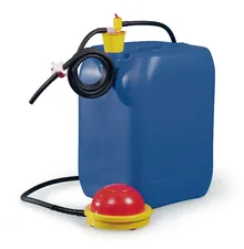 Furtun pompă de picior OTAL cu robinet, PP, 12 l/min, pentru recipiente max. 120 l