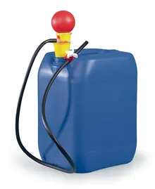 Furtun pompă de mână OTAL cu robinet, PP, 12 l/min, pentru recipiente max. 60 l
