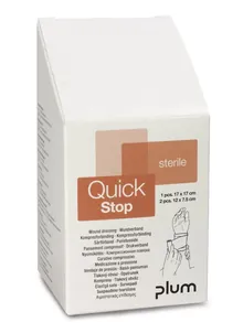 Set pansament QuickStop, șervețele curățare răni QuickClean, 1 buc.