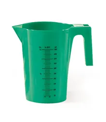 Pahar gradat din PP, 500 ml, verde, 1 bucată