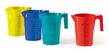 Set pahare gradate, din PP, 500 ml, 1 set