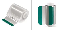 Folie de mascare pe role, din poliester, L 122 x W 79 mm, grosime 38 µm