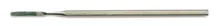 Micro-spatulă, dreaptă, oțel inox 18/10, mâner hexagonal, lățime 3 mm, L 140 mm