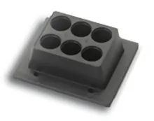 Bloc de schimb pentru 6 eprubete, 50 ml (Ø 30 mm), 1 bucată