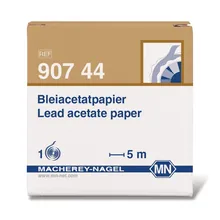 Hârtie cu acetat de plumb pentru testare, hidrogen sulfurat, ioni de sulfură, 1 rolă