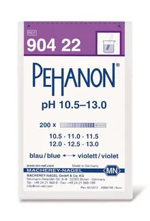 Hârtii indicatoare PEHANON®, cu scară pH imprimată, pH 10.5-13.0, 200 bucăți
