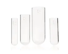Eprubete de centrifugă cu fund rotund, DURAN®, înălțime 100 mm, 6 ml, 50 buc.