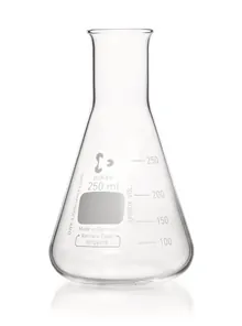 Baloane Erlenmeyer cu gât îngust, gradație DURAN®,, 250 ml, ISO 1773, 10 bucăți