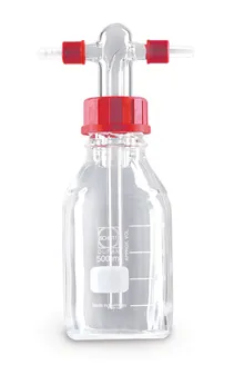 Sticlă de spălare gaze, DURAN®, fără placă filtrantă, 500 ml, 1 bucată
