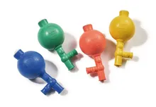Pară de pipetare Rotilabo®-safety Flip, galbenă, cauciuc natural, pentru pipete 20-100ml