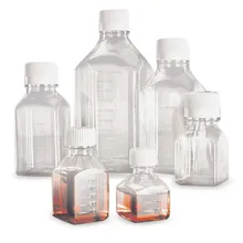 Flacoane pentru medii de cultură, PETG, L 38 x W 38 x H 63 mm, 30 ml, sterile, 24 buc.