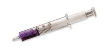 Seringă de sticlă, sticlă borosilicată, con de sticlă, racord Luer, 2 ml, 1 buc.