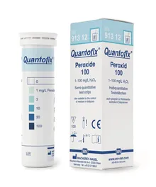 Benzi de testare Quantofix®, peroxid II, L 95 x W 6 mm, 100 bucăți