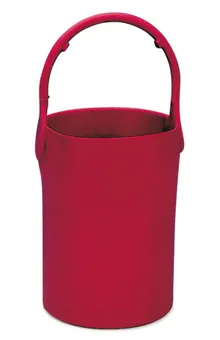 Sekuroka®-bottle găleată de transport, roșie, pentru 2.5 până la sticle de 4 l, H 406 mm
