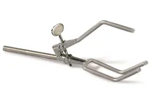 Rotilabo®-three clemă cu trei degete, oțel inoxidabil 18/10, deschidere L 0-120 mm, 1 bucată
