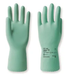 Mănuși din latex Lapren®, mărimea 7, conținut scăzut de cloropren, 10 perechi