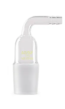 Adaptor cu olivă, DURAN®, olivă tubulatură cotită, șlif 24/29, 1 bucată