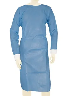 Halat chirurgical BEESANA®, albastru, L 150 cm, mărimea XL/XXL, 10 bucăți
