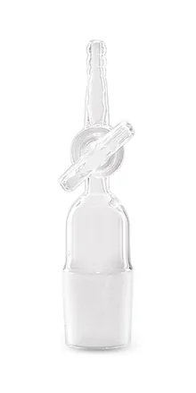 Adaptor cu robinet NS, DURAN®, tub. olivă dreaptă, șliț 24/29, 1 bucată