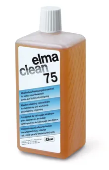 Aparat de curățat cu ultrasunete Elma clean 75, concentrat de curățare amoniacal, 1 l, plastic