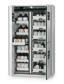 Dulapuri de siguranță combinate K-PHOENIX-90, 6 sertare cu extragere totală, 6 rafturi extensibile
