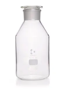 Sticlă de depozitare cu gât larg, dop de sticlă, DURAN®, transparent, 5000 ml, 1 buc.