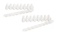 Flacoane de reacție PCR Rotilabo®-8-strip, stripuri PCR cu stripuri de capace convexe