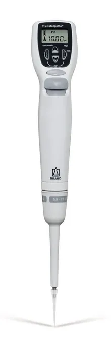 Pipetă de microlitri Transferpette® elec., de la BRAND, cu alimentator, 0.5 - 10 µl