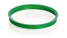 Inele de turnare, PP, verde, filet 45, 10 bucată(ți)