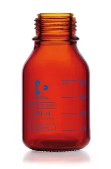 Sticlă cu gât filetat DURAN®-pressure plus, maro, 250 ml, 1 bucată(ți)