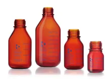 Sticlă cu gât filetat DURAN®-pressure plus, maro, 500 ml, 1 bucată(ți)