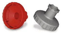 Adaptor pentru vârfuri de dozare, 50 ml, gri, 1 bucată