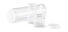 Flacoane cu guler 8 ml, formă scurtă, Ø 24 x H 34 mm, 154 unitate(unități)