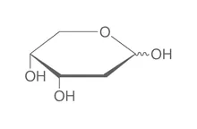 2-Dezoxi-D-riboză, min. 98 %, pentru biochimie, 10 g, sticlă