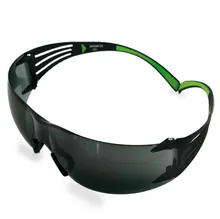 Ochelari de protecție SecureFit 400, negru/verde, lentilă gri, 1 bucată