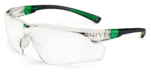 Ochelari de protecție 506U, ramă negru/verde, 1 bucată