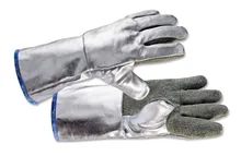 Mănuși rezistente la căldură Preox aramid-alum., cu 5 degete, mărimea 10, L 380 mm