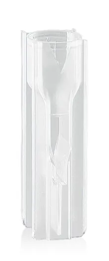 Cuvete UV micro, plastic, (z = 15 mm), 70-550 µl, ambalate individual, 100 bucăți