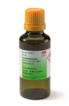 Tetrametilsilan, min. 99.9 %, pentru spectroscopie RMN, 100 ml, sticlă