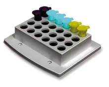 Termobloc interschimbabil pentru termoagitator, pentru 24 eprubete diam. 14 mm