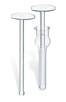 Omogenizatoare Dounce, din sticlă, 15 ml, L=157 mm, incl. 2 pistile, 1 bucată