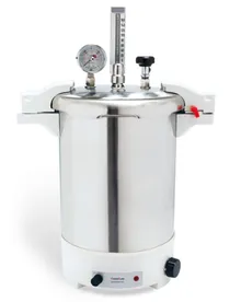 CertoClav Classic 115/121 °C, cu 0.7/1.7 bar, 18 l, 1 bucată