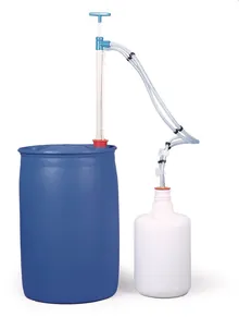 Pompă etanșă pentru butoaie și recipiente, PP, 200 ml/cursă, tubulatură L aprox. 120 cm