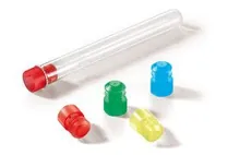 Dopuri de prindere Rotilabo®-lamella, LDPE, pentru tuburi Ø 12 mm, verde, 1000 bucăți