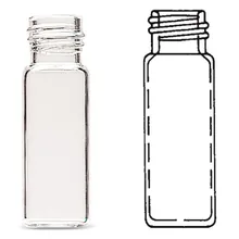 Flacoane Rotilabo®-sample 4 ml, sticlă borosilicată, clară, 200 bucăți