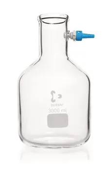 Balon de filtrare, DURAN®, formă de sticlă, 3000 ml, 1 bucată