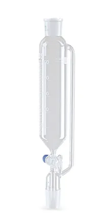 Pâlnii de picurare cu compensare de presiune cu dopuri de sticlă masive, 250 ml