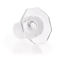 Dopuri de sticlă, semigăurite, DURAN®, octogonale, șlif standard 29/32
