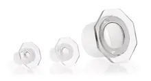 Dop de sticlă, semigol, DURAN®, octogonal, șlefuire standard 45/40