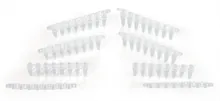 Tuburi Mµlti®-UltraStrips cu 8, PP, incolore, sterile, cu pereți subțiri, 120 buc.